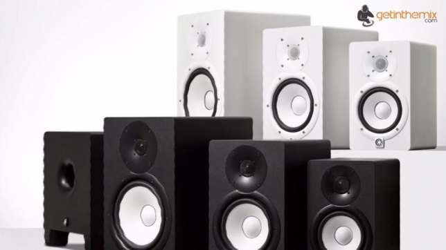 Monitores Yamaha Hs7 celado preto e branco Cidade de Matola - imagem 2