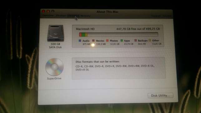 Macbook pro core i5 13.3