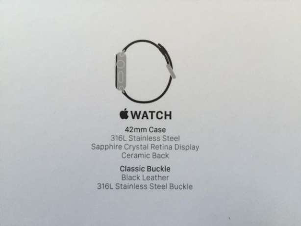 Apple Watch 42mm Stainless Steel Case with Black Classic Buckle Sommerschield - imagem 8