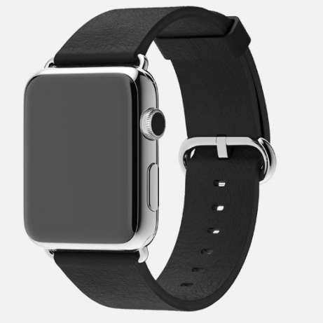 Apple Watch 38mm Stainless Steel Case with Black Classic Buckle Sommerschield - imagem 3