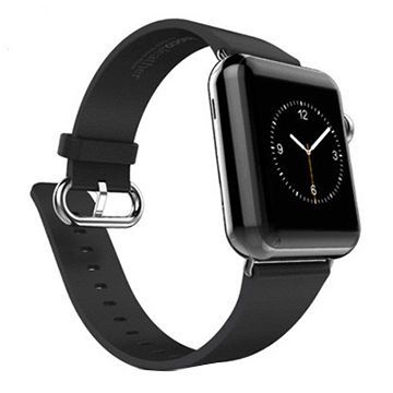 Apple Watch 38mm Stainless Steel Case with Black Classic Buckle Sommerschield - imagem 6