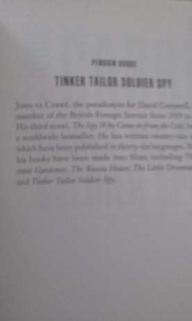 Livro Best Seller - TINKER TAYLOR SOLDIER SPY - Ingles Sommerschield - imagem 4