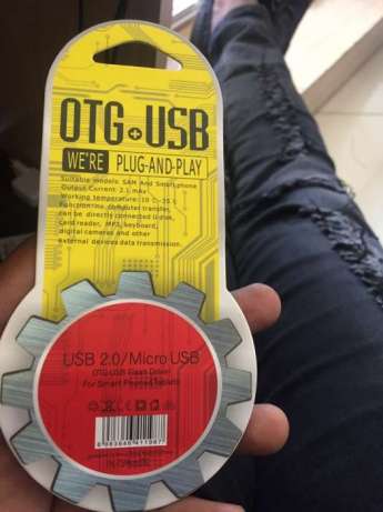 Otg mais USB cabo que serve para passar informação do flash p celular Sommerschield - imagem 1