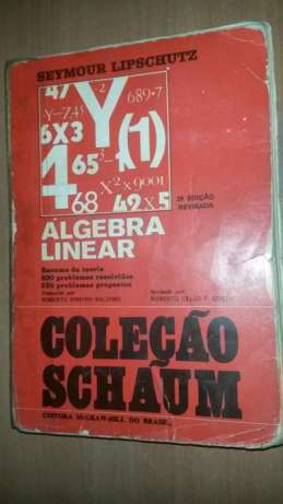 Algebra Linear - Colecção Schaum Sommerschield - imagem 1