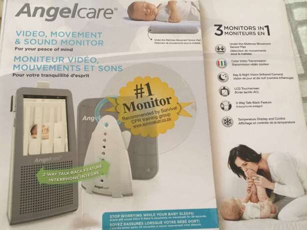 Monitor Angelcare video, movement and sound monitor Modelo AC1100-A Sommerschield - imagem 1