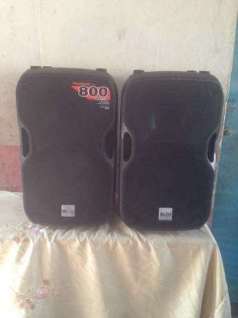 Tops de marca ALTO amplificadas cada com 800watts super cleans Maputo - imagem 1