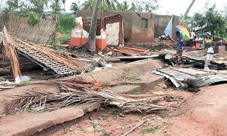 Kenneth deixa mais de 20 mil casas destruídas