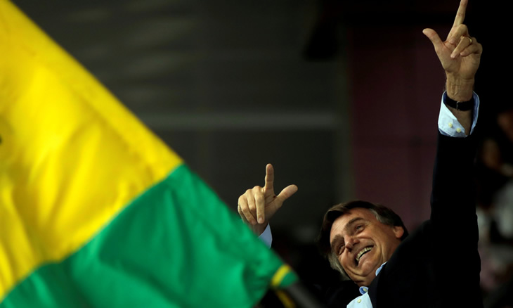 Bolsonaro é o novo presidente do Brasil