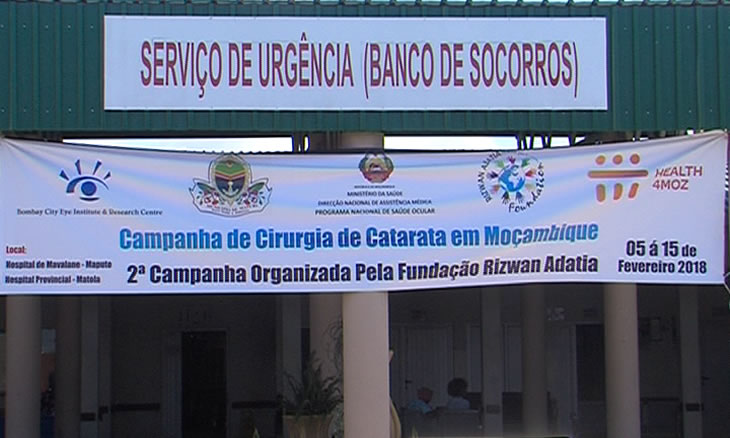 400 pessoas vão beneficiar de cirurgia de catarata em Maputo