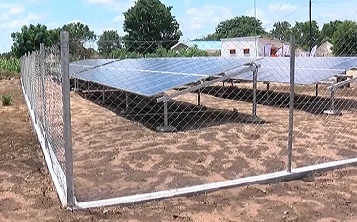 Comunidade de Chissinguane já tem acesso à energia na base de sistema solar