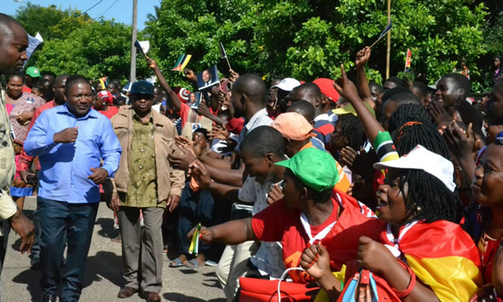 Filipe Nyusi visita província de Cabo Delgado