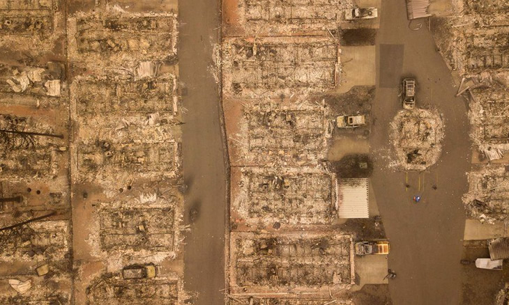 Mais de 70 mortos e centenas de desaparecidos no incêndio florestal na Califórnia