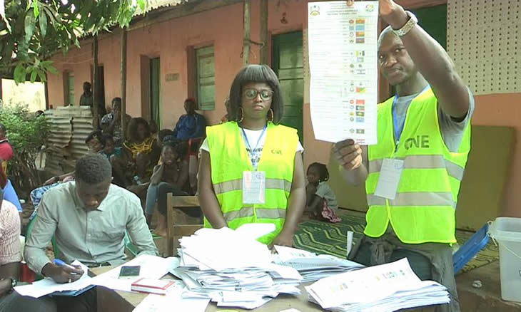  Guiné-Bissau: Resultados provisórios das legislativas conhecidos até quarta-feira