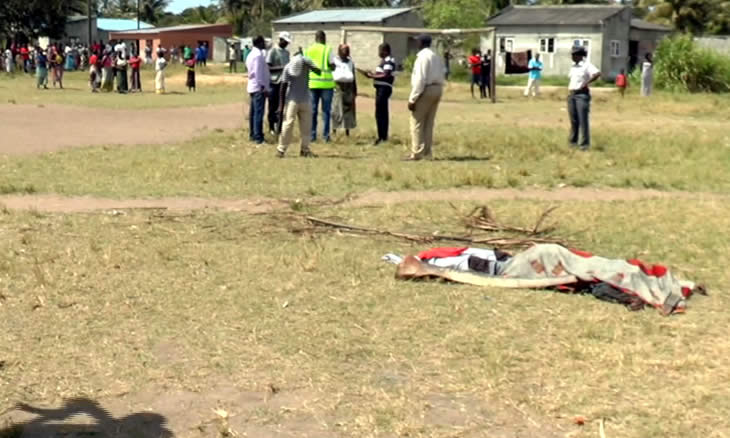 Jovem Linchado por desconhecidos na Beira