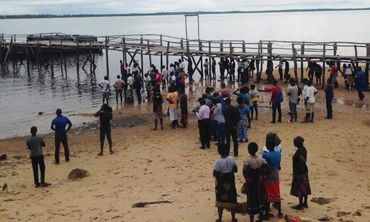 Naufrágio em Inhambane: Maioria das vítimas já teve alta