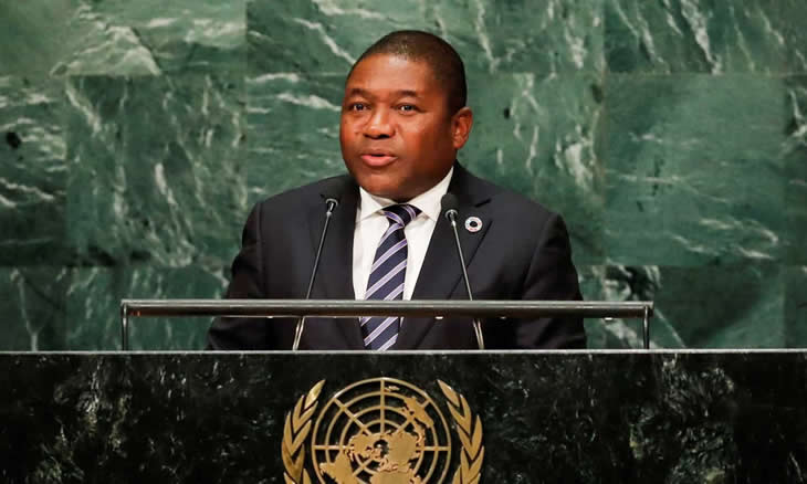 Nyusi promete papel activo na construção de “uma faixa, uma rota” na África Subsaariana