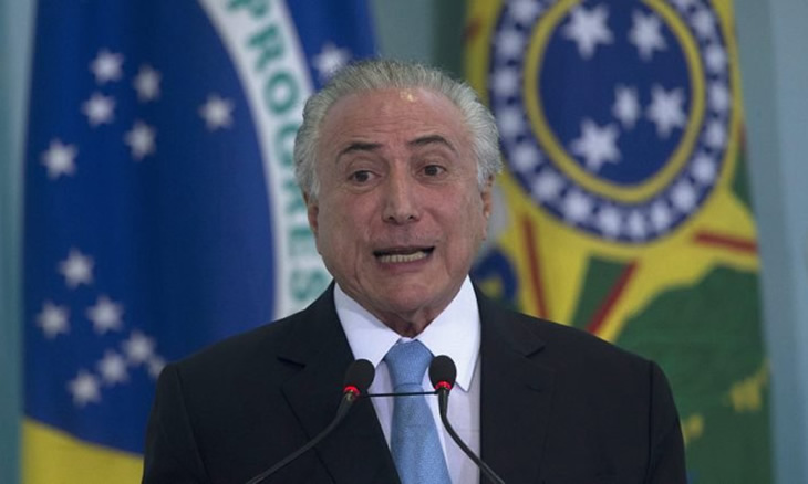 Temer não se recandidata à presidência do Brasil