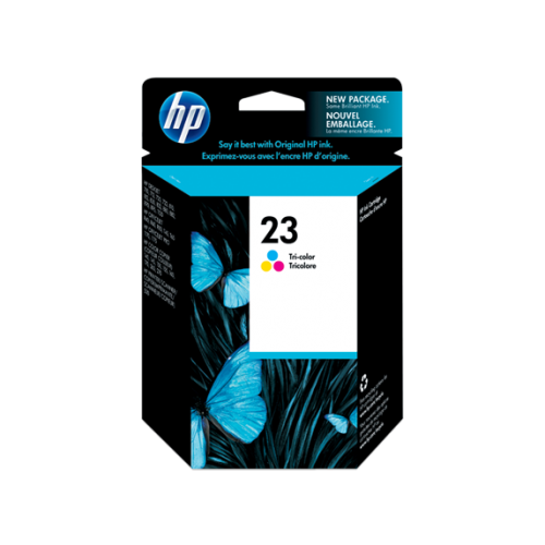 HP 23 Tri-Color Inkjet Print Cartridge (C1823D)