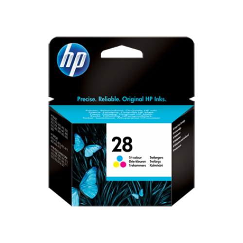 HP 28 Tri-Color Inkjet Print Cartridge (C8728AE)