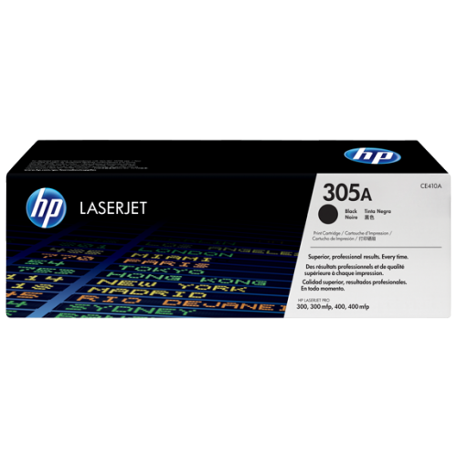 HP 305A Black Laserjet Toner Cartridge (CE410A)