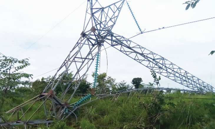 Queda de torre provoca apagão numa parte de Manica e Sofala