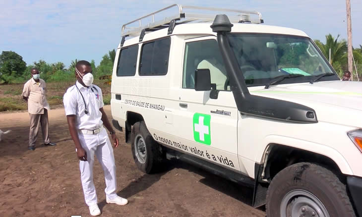 Sofala: Centro de Saúde de Nhangau recebe ambulância pela primeira vez em 25 anos