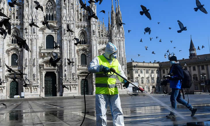 Itália regista 727 mortes em 24 horas