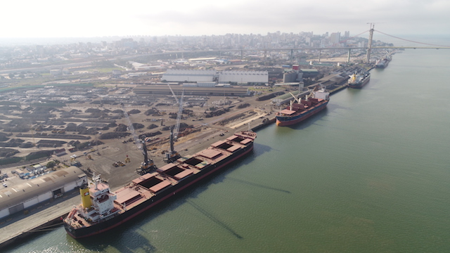 Foto do Porto de Maputo